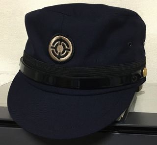 関東鉄道気動車体験運転賞品用制帽